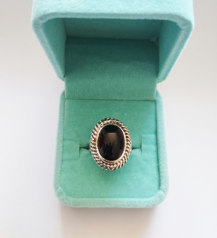 Anillo Onix Entorchado