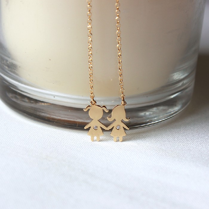Collar Niñas oro18k